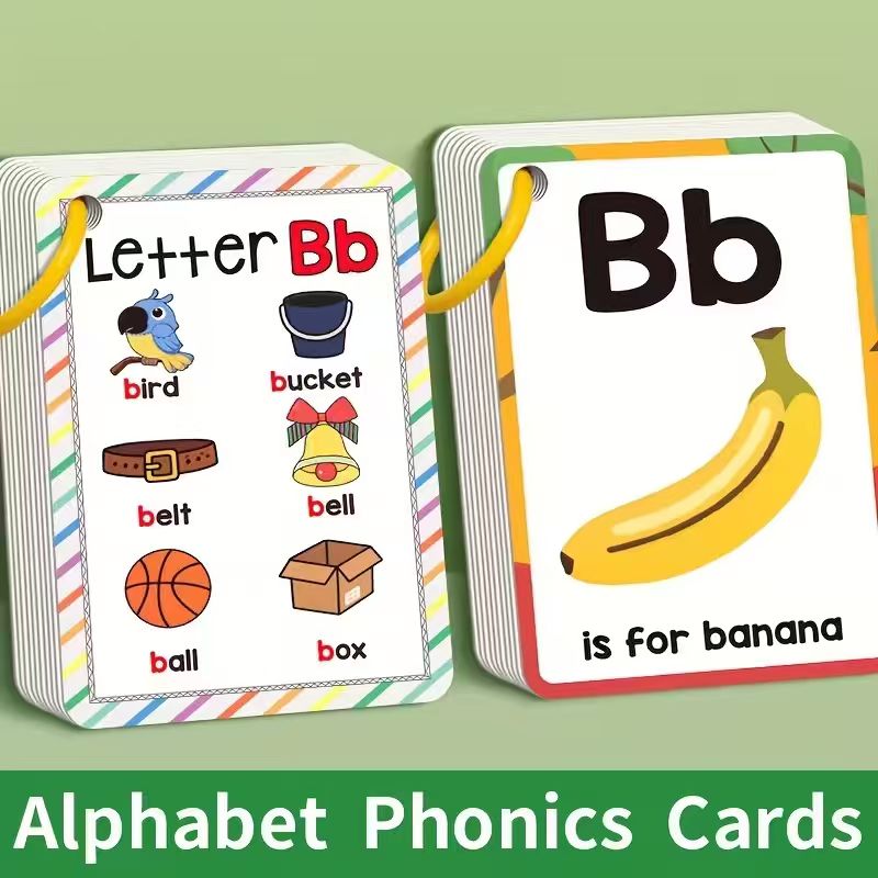 Sight Word Game - Cartes flash d'alphabet phonétique pour les