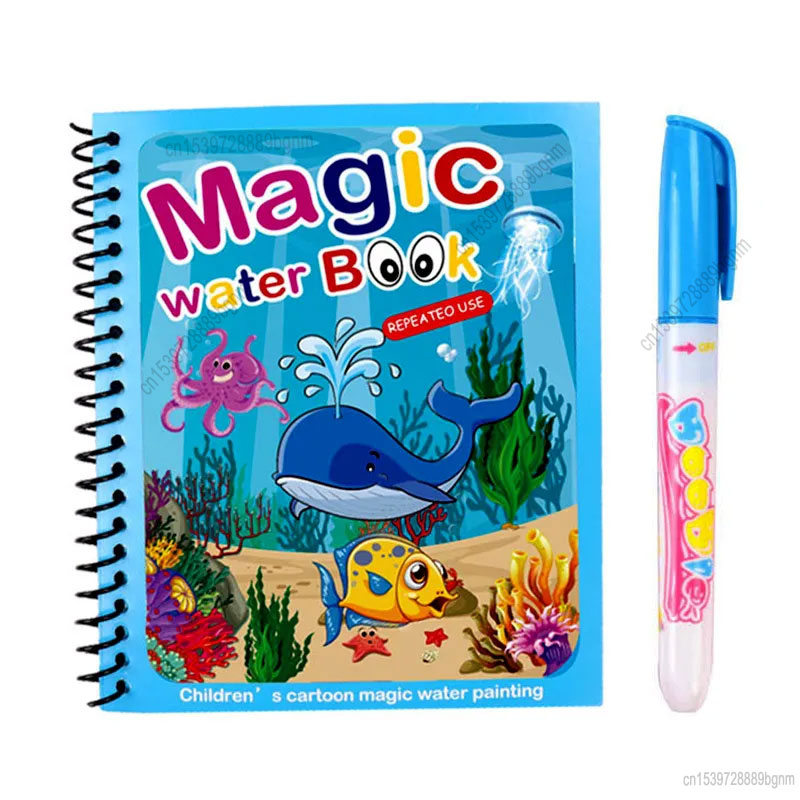 Educational Cartoon For Kids - Dessin animé magique peinture à l'eau