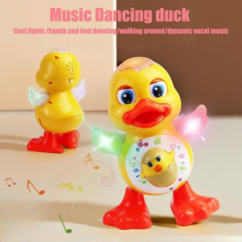Kids Education Music - Jouet Canard Dansant Électrique Animal Musical