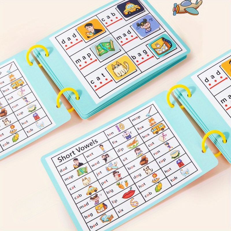 Sight Word Game - Livre de construction de mots CVC