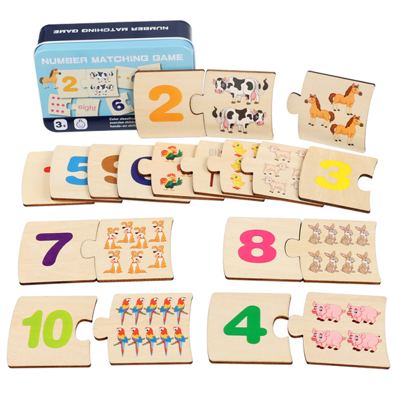 Kids Education Material - Boîte en fer pour enfants, illumination