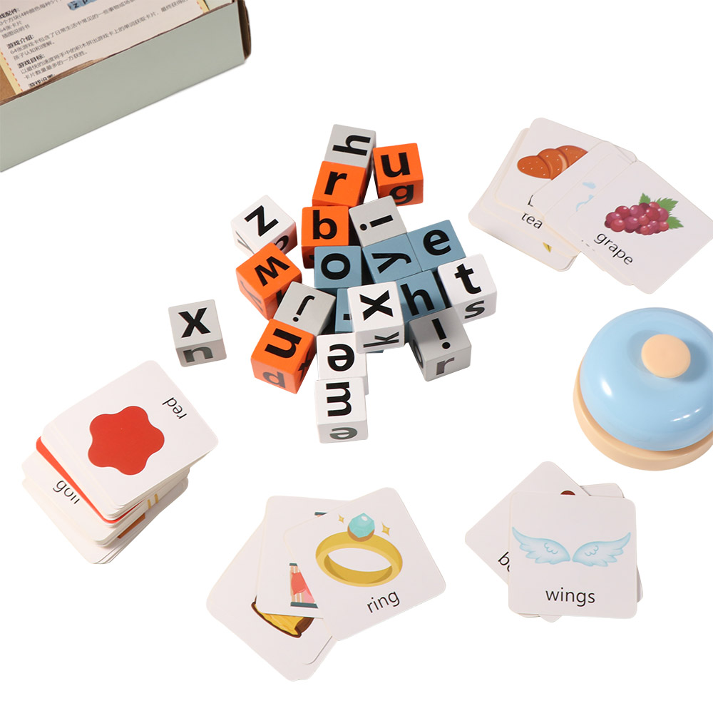 Flash Card Alphabet - Cartes flash, jeu d'orthographe de l'alphabet,