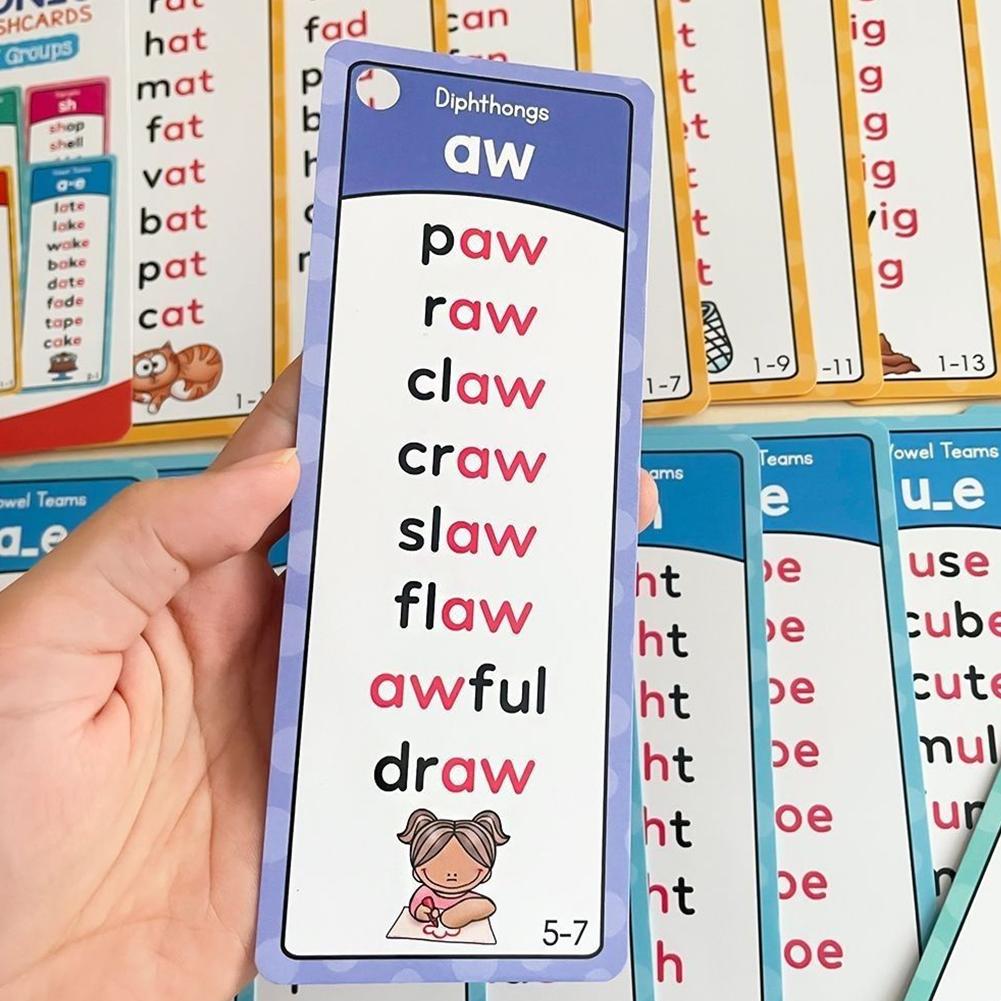 Flash Card Alphabet - 117 groupes de cartes flash de