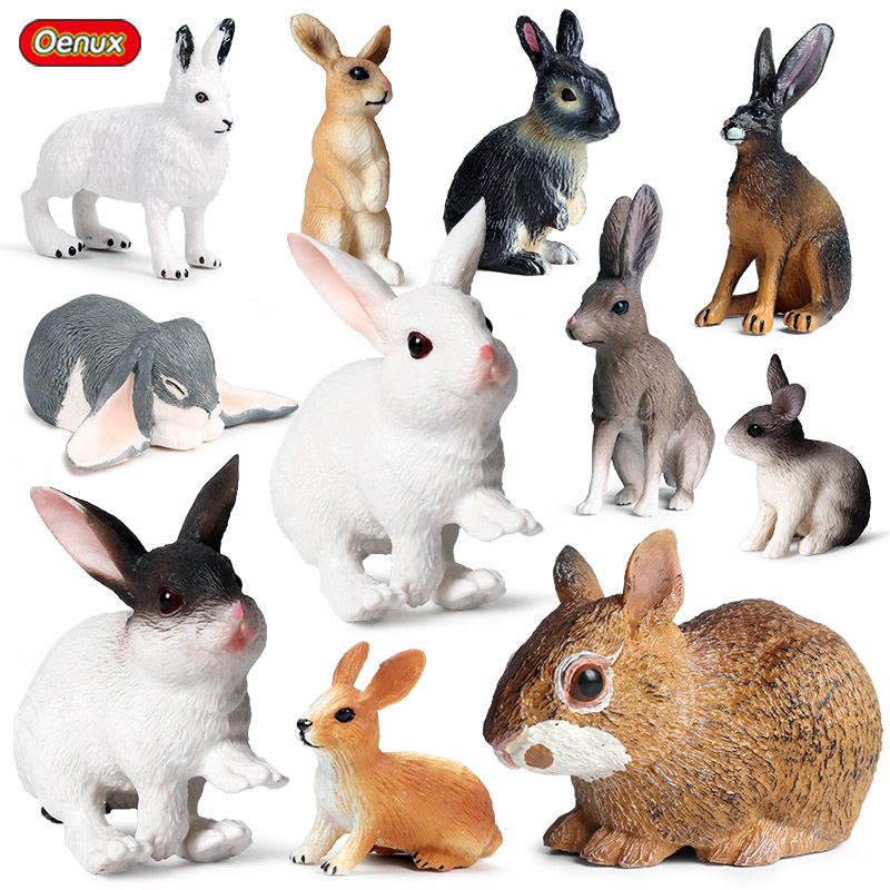 Kids Without Education - Oenux-Figurine de lapin de ferme en