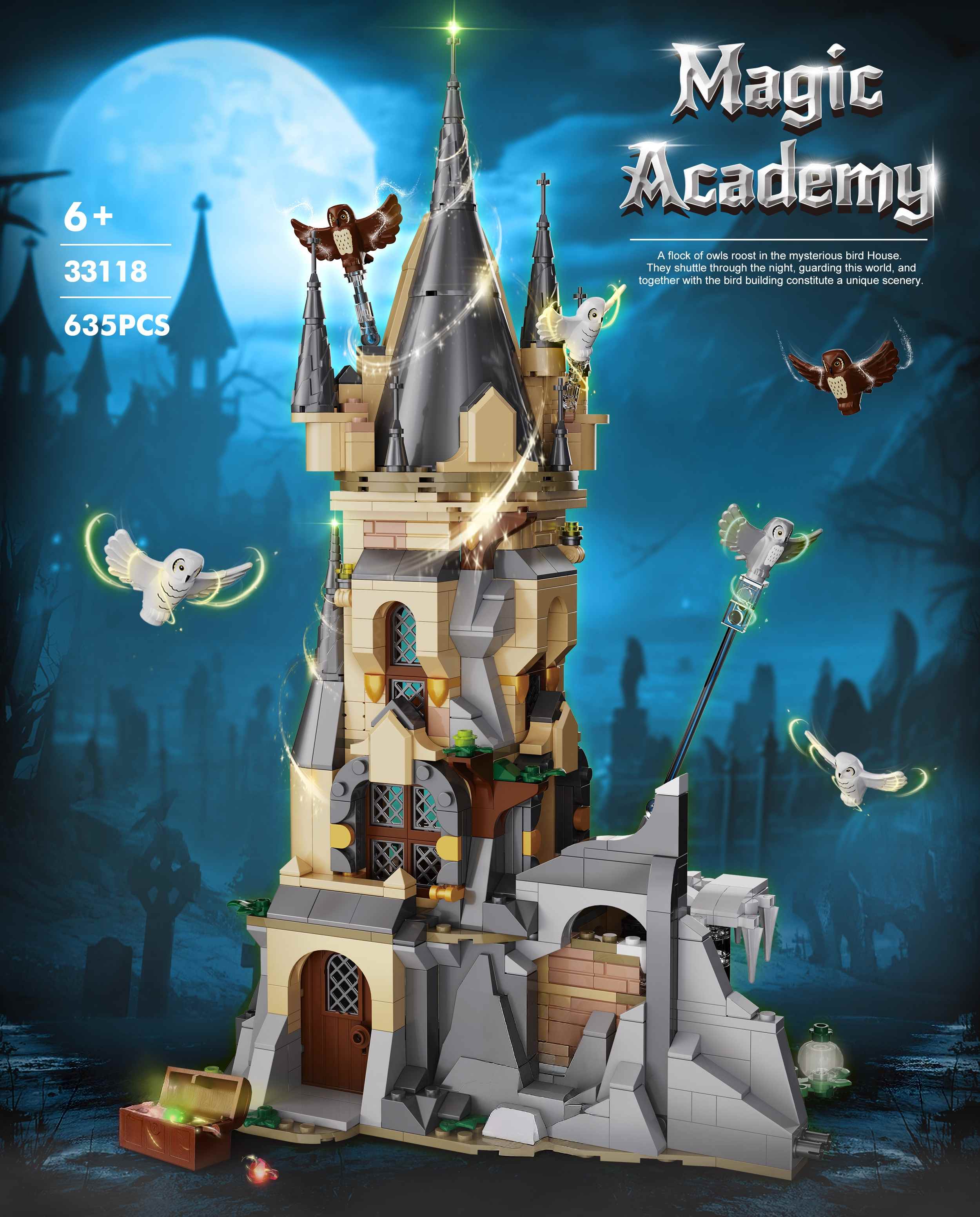 Kids Education Academy - Blocs de construction du château de