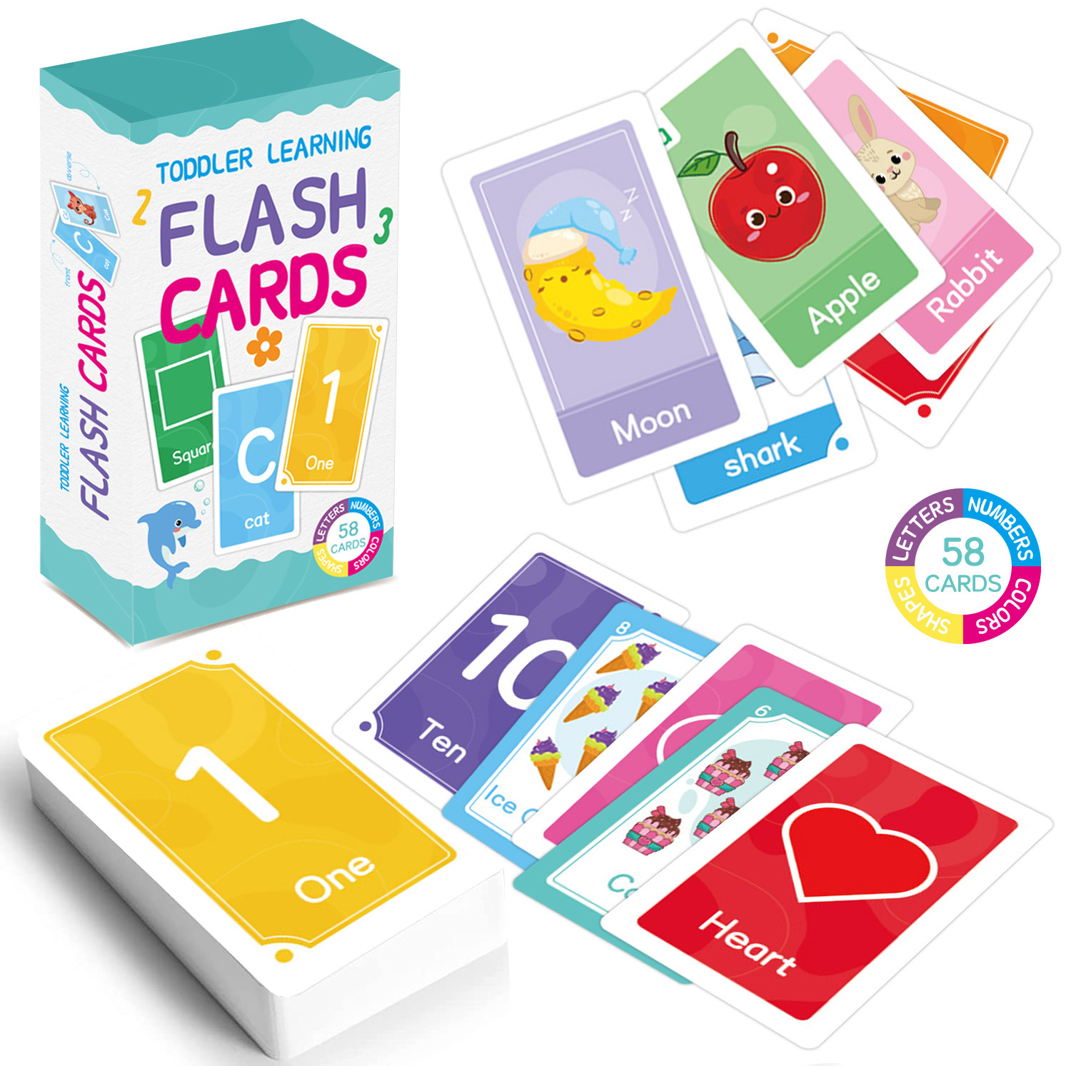 Cartes Flash Alphabet ABC, 58  - Flash Card Alphabet avis et prix