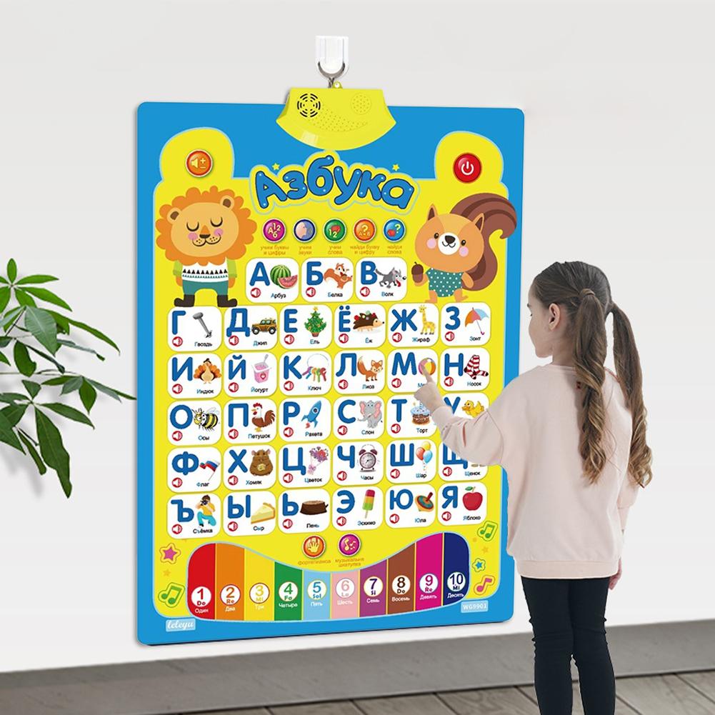 Tableau mural de l'alphabet in - Kids Educational Posters avis et prix