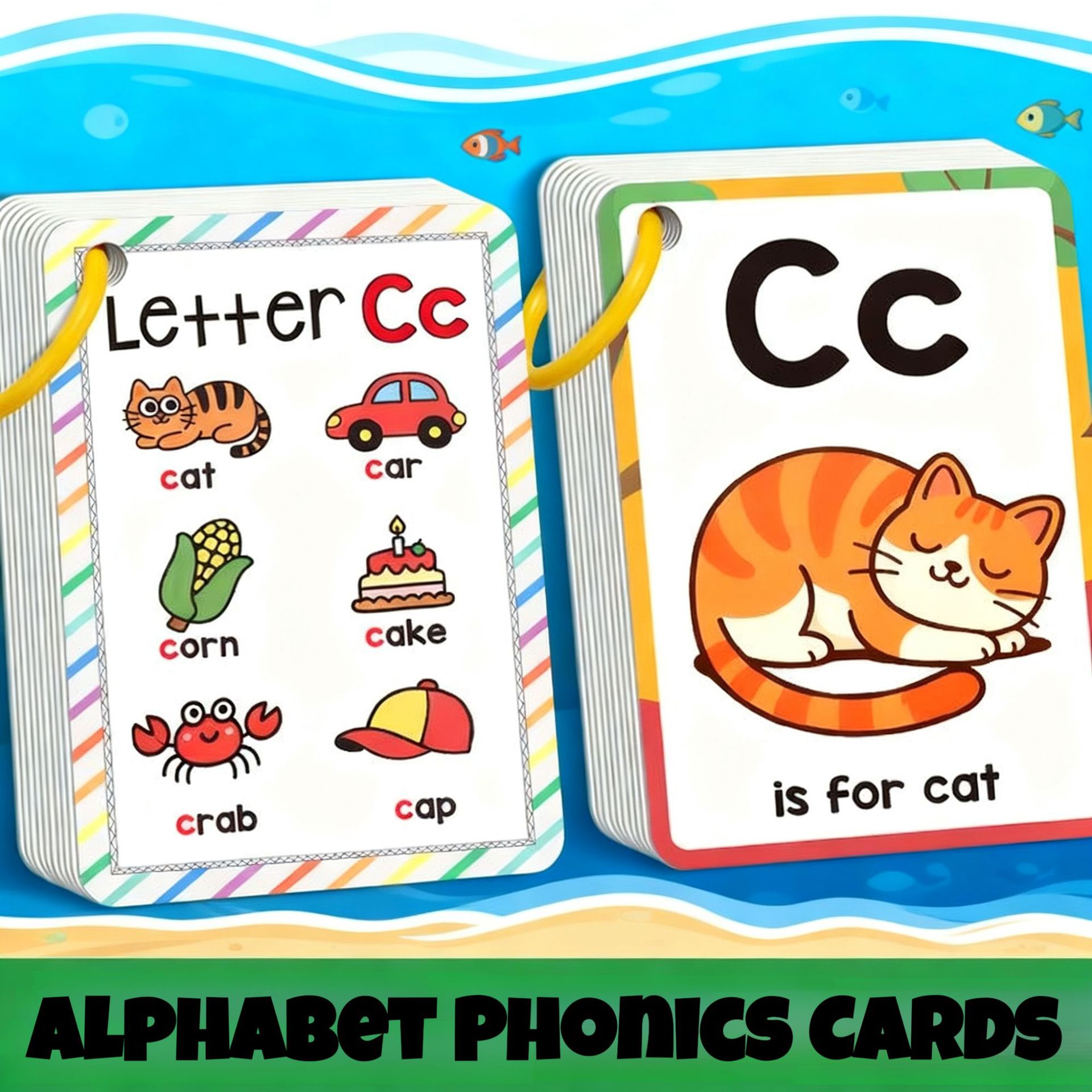 Cartes flash écologiques sur l - Flash Card Alphabet avis et prix