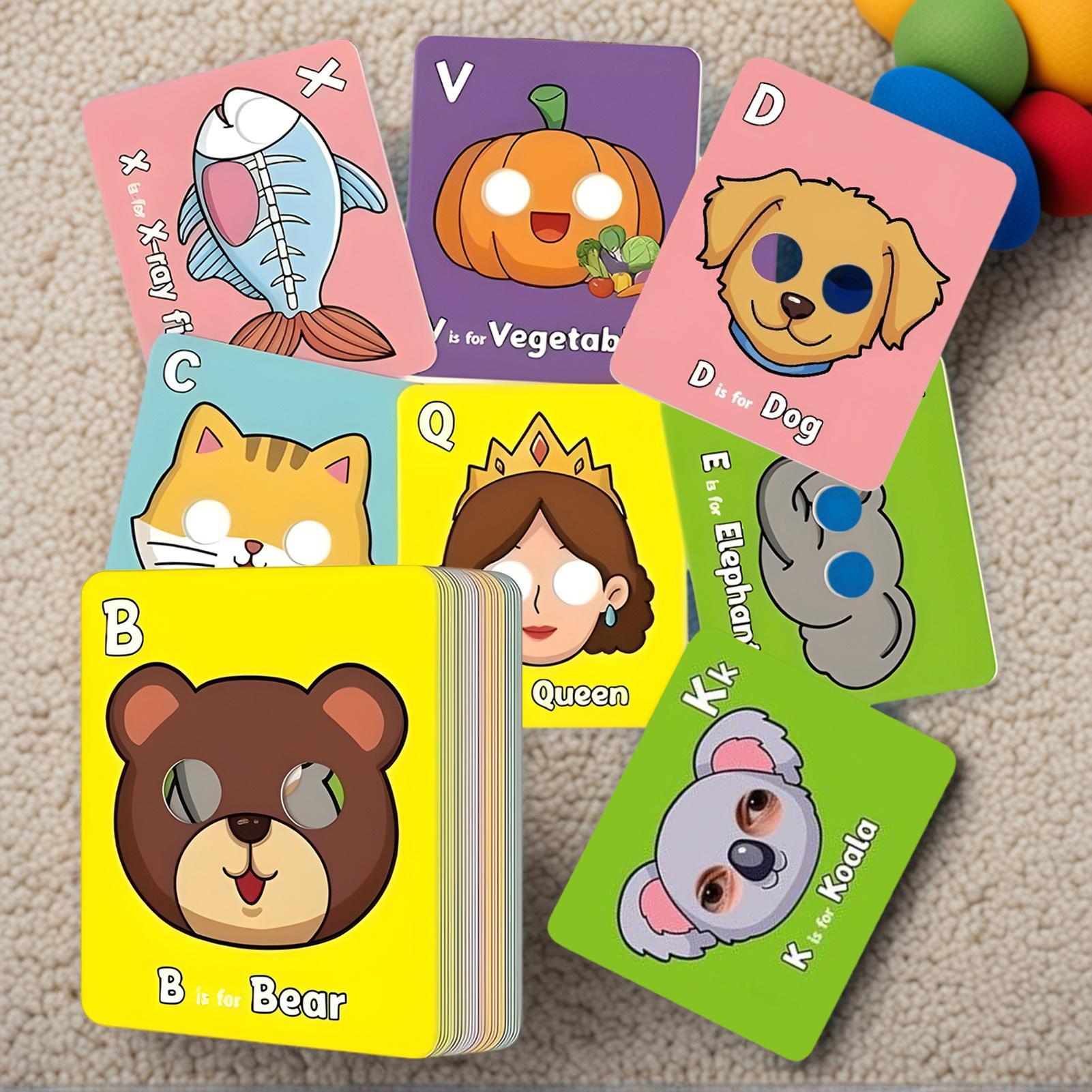 26 pièces cartes Flash de l'al - Flash Card Alphabet avis et prix
