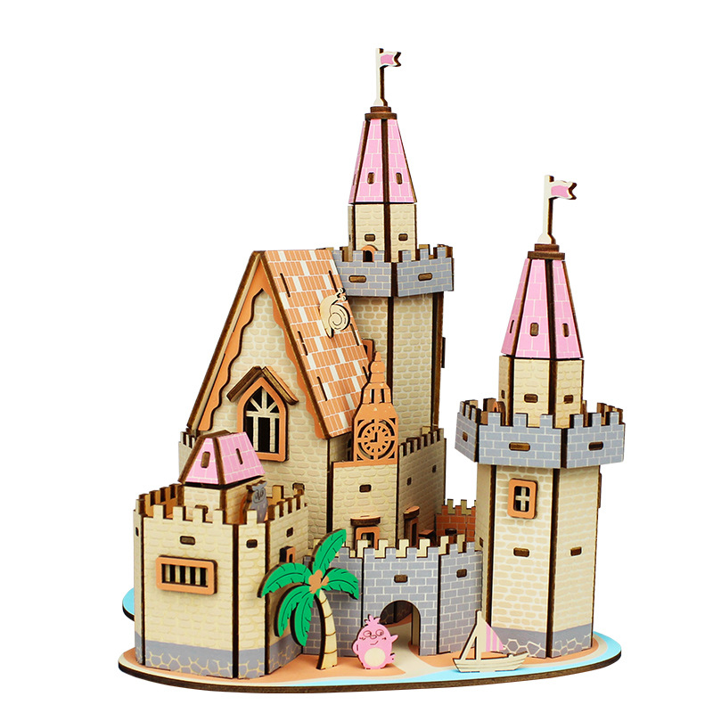 Puzzle 3D en bois, Architectur - Kids Without Education avis et prix