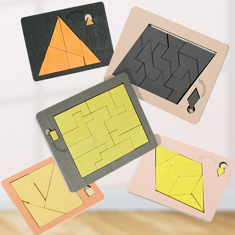 Puzzle en bois pour enfants, p - Kids Without Education avis et prix