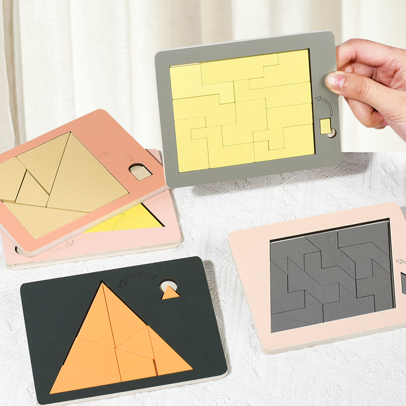 Puzzle en bois pour enfants, p - Kids Without Education avis et prix