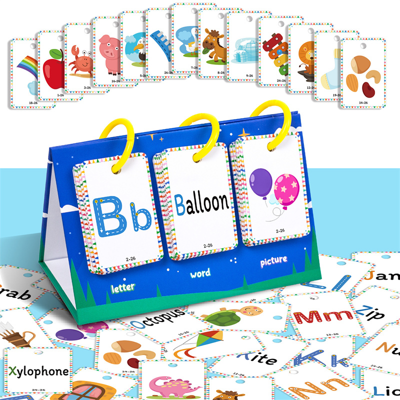 Carte Flash pour l'éducation p - Flash Card Alphabet avis et prix