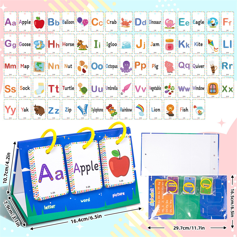 Carte Flash pour l'éducation p - Flash Card Alphabet avis et prix