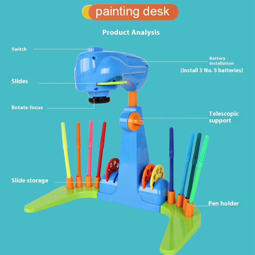 Table à dessin éducative pour  - Drawing Projector Kids avis et prix