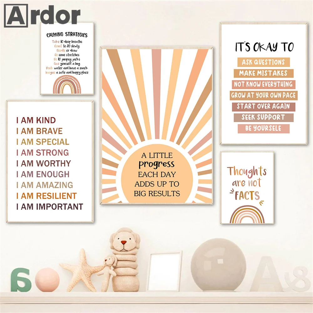 Affiches avec Alphabet, Chiffr - Kids Education Alphabet Numbers avis et prix