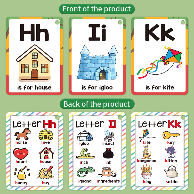 Cartes de Cognition de l'Alpha - Flash Card Alphabet avis et prix