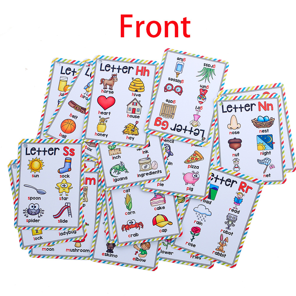Bview Art anglais 26 lettres A - Flash Card Alphabet avis et prix