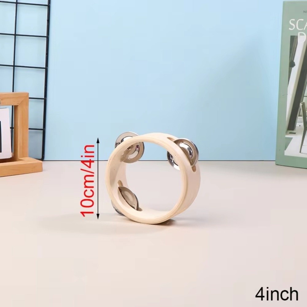 Nouveau Tambourin en Bois à un - Kids Education Music avis et prix