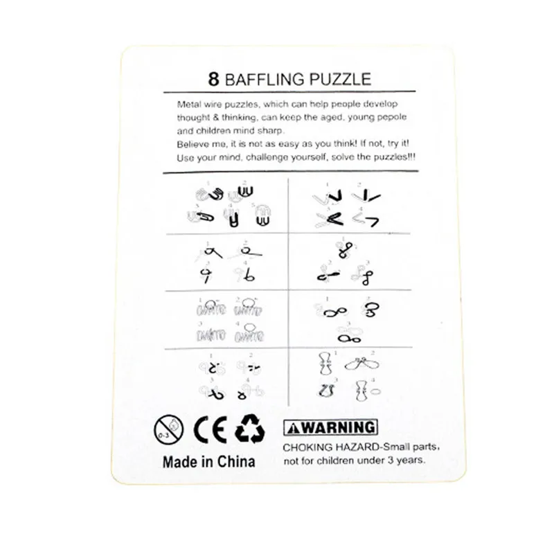 Puzzle en fil métallique Monte - Kids Education Material avis et prix