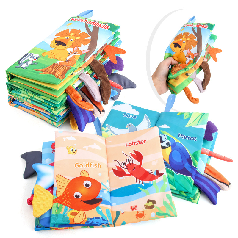 Nouveaux livres en tissu pour  - Educational Cartoon For Kids avis et prix
