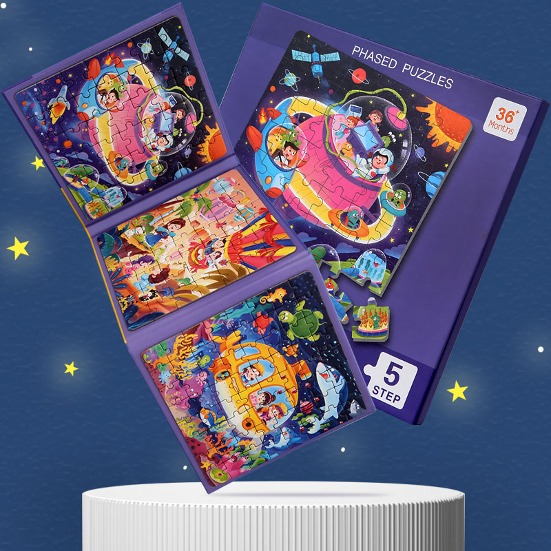 Puzzle magnétique en bois pour - Educational Cartoon For Kids avis et prix