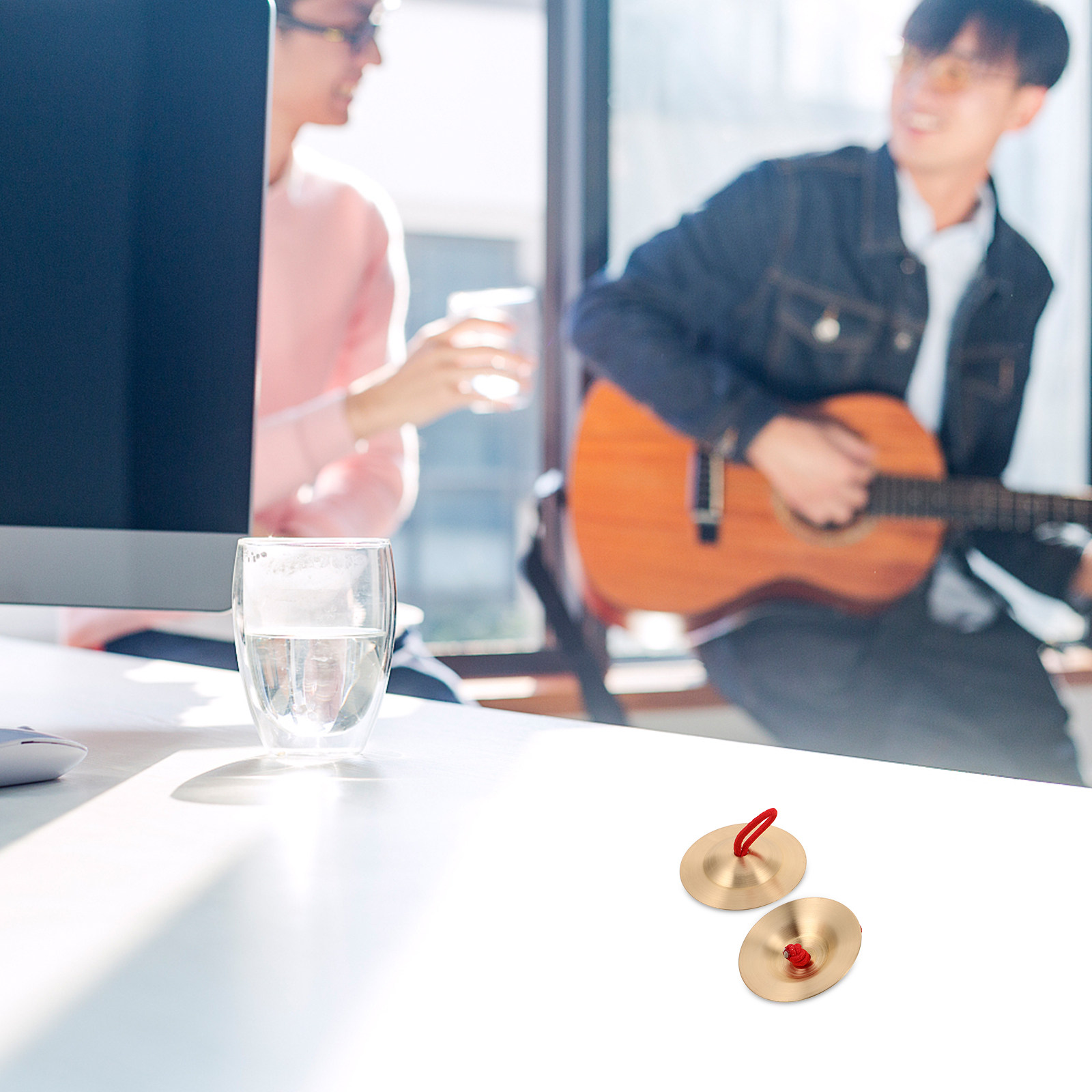 1 paire de mini-cymbales conçu - Kids Education Music avis et prix