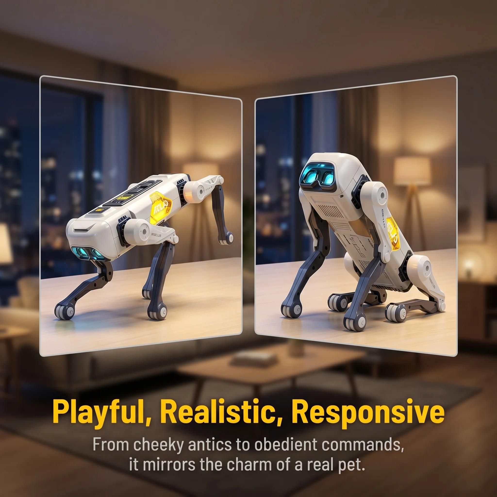 Robot chien intelligent IA, co - Kids Education Material avis et prix