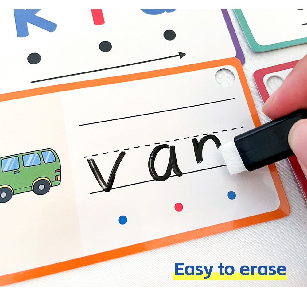 Cartes Flash d'écriture effaça - Sight Word Game avis et prix