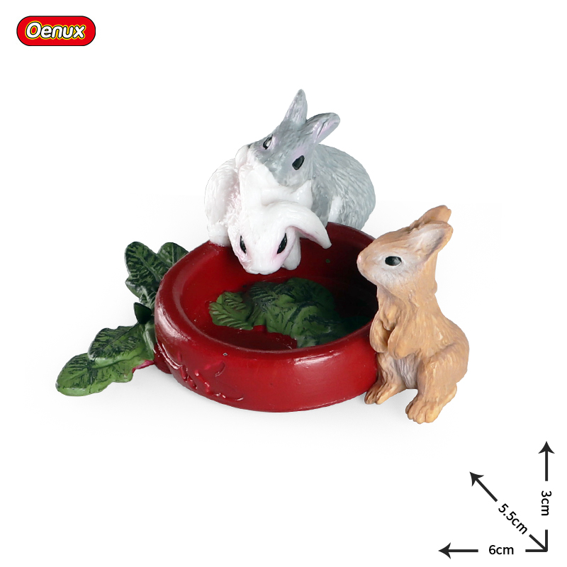 Oenux-Figurine de lapin de fer - Kids Without Education avis et prix