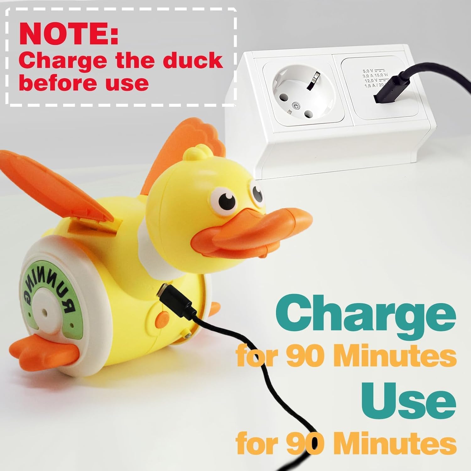 Canard rotatif électrique pour - Kids Education Music avis et prix