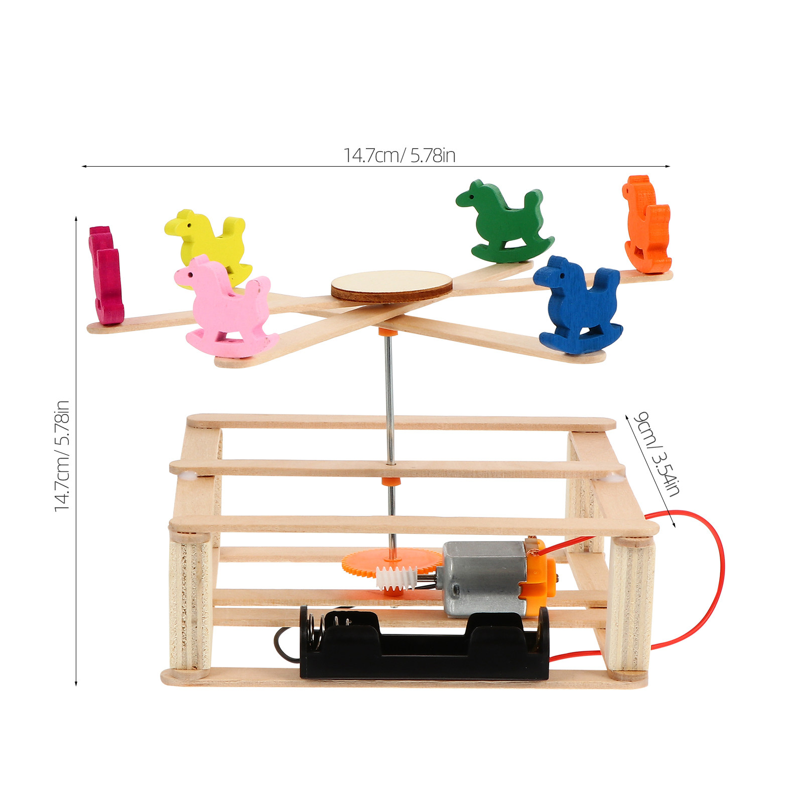 1 kit de montage de manège DIY - Kids Education Material avis et prix