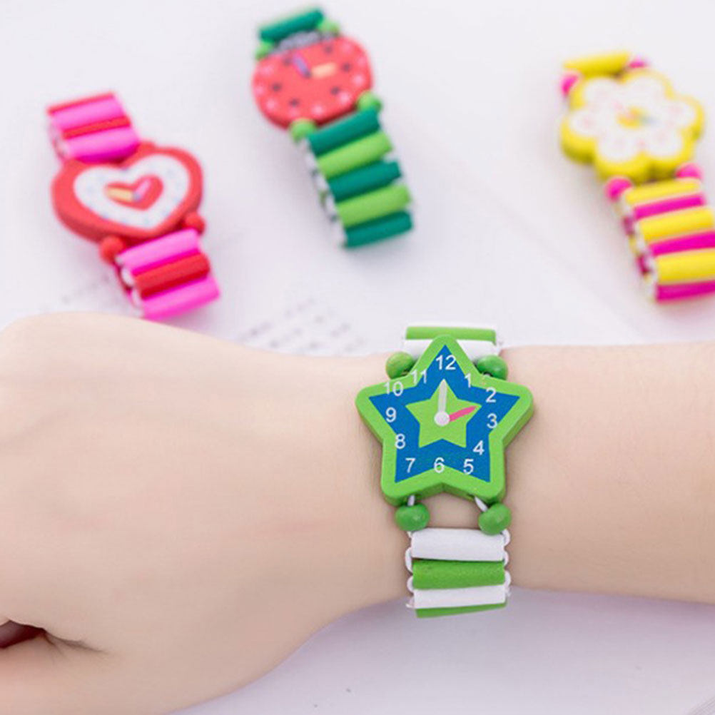 5 montres en bois pour enfants - Educational Cartoon For Kids avis et prix