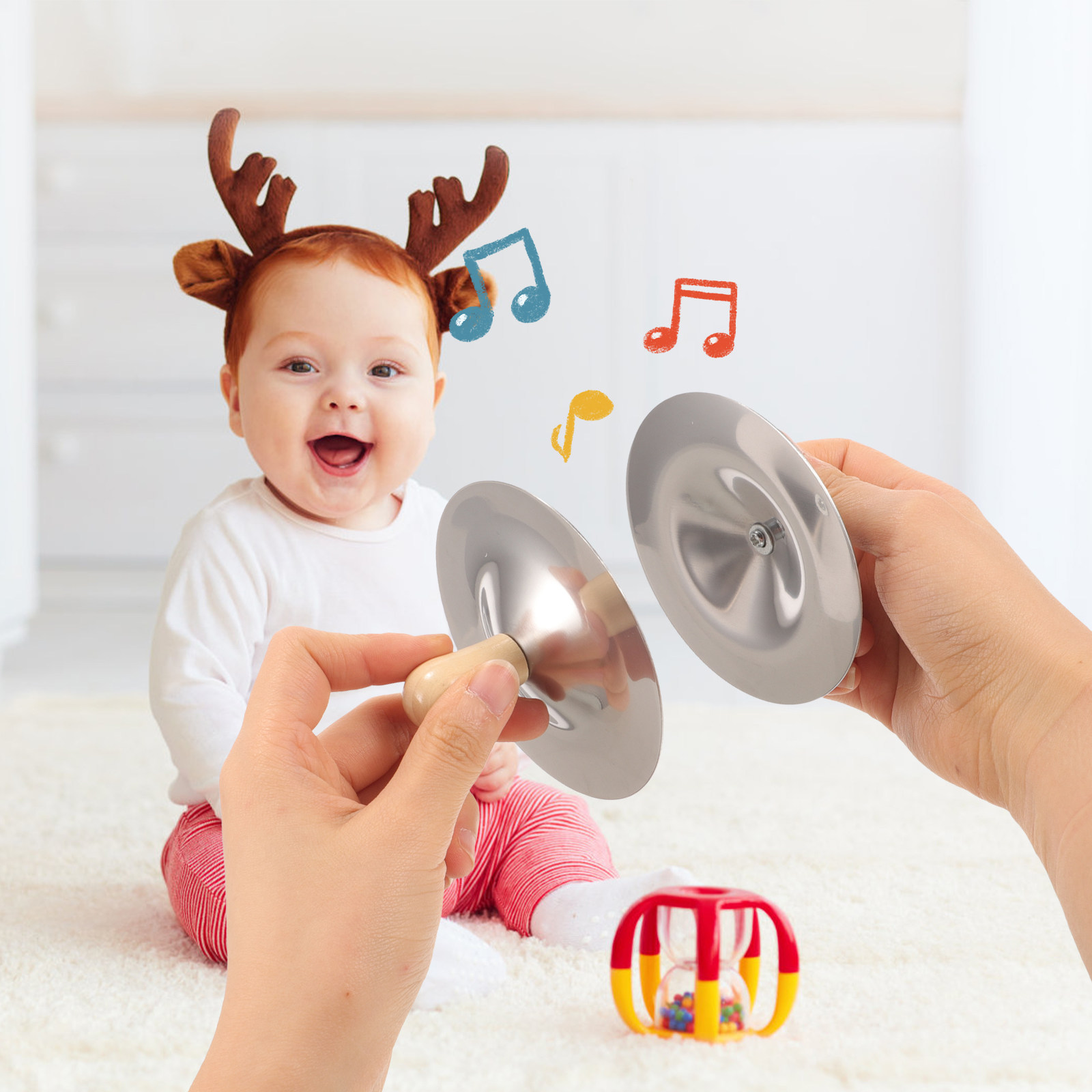 2 cymbales à doigts pour enfan - Kids Education Music avis et prix