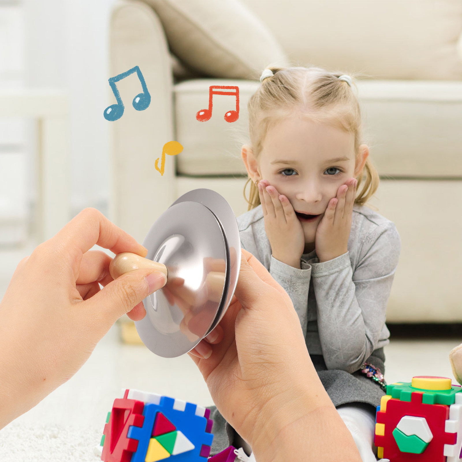2 cymbales à doigts pour enfan - Kids Education Music avis et prix