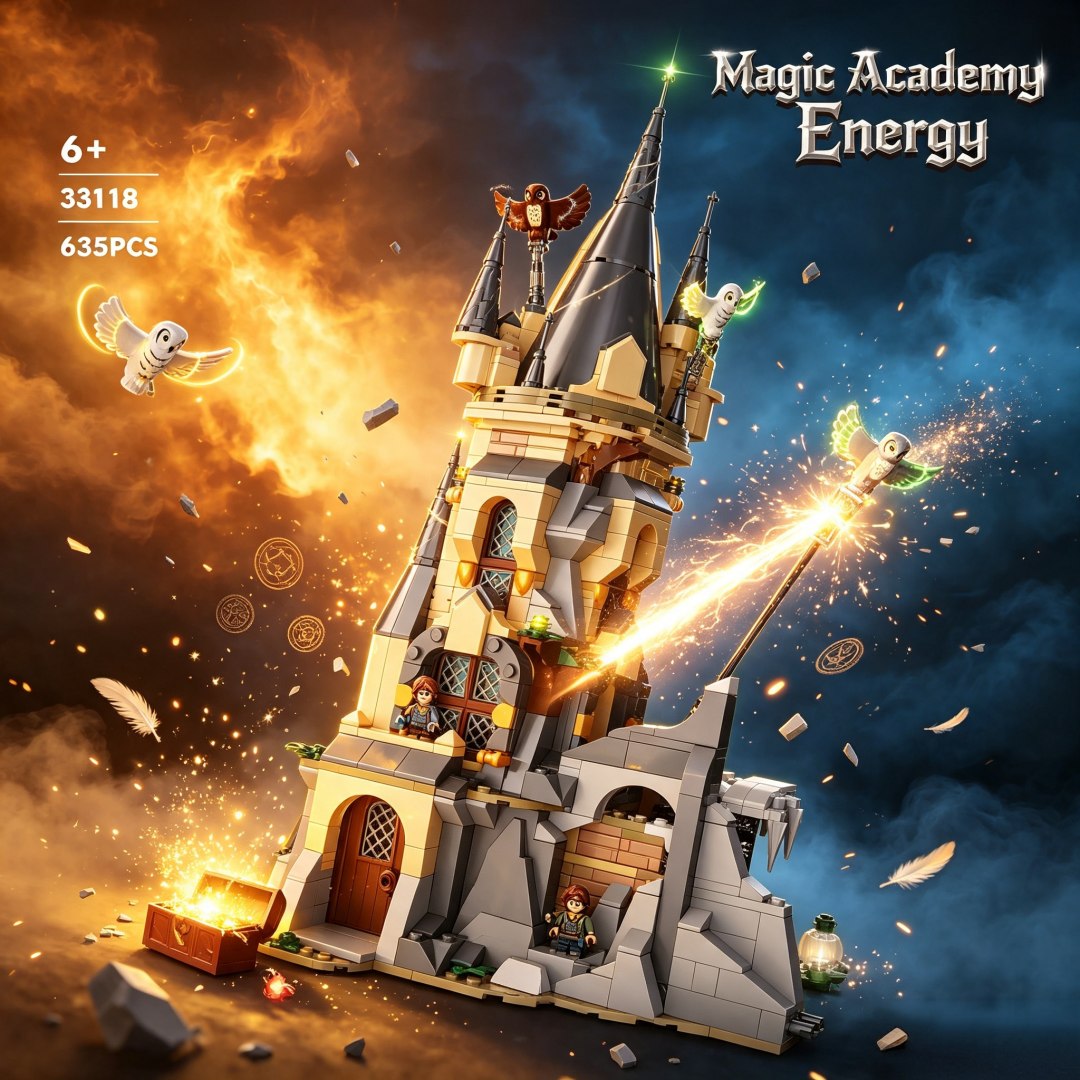 Blocs de construction du châte - Kids Education Academy avis et prix