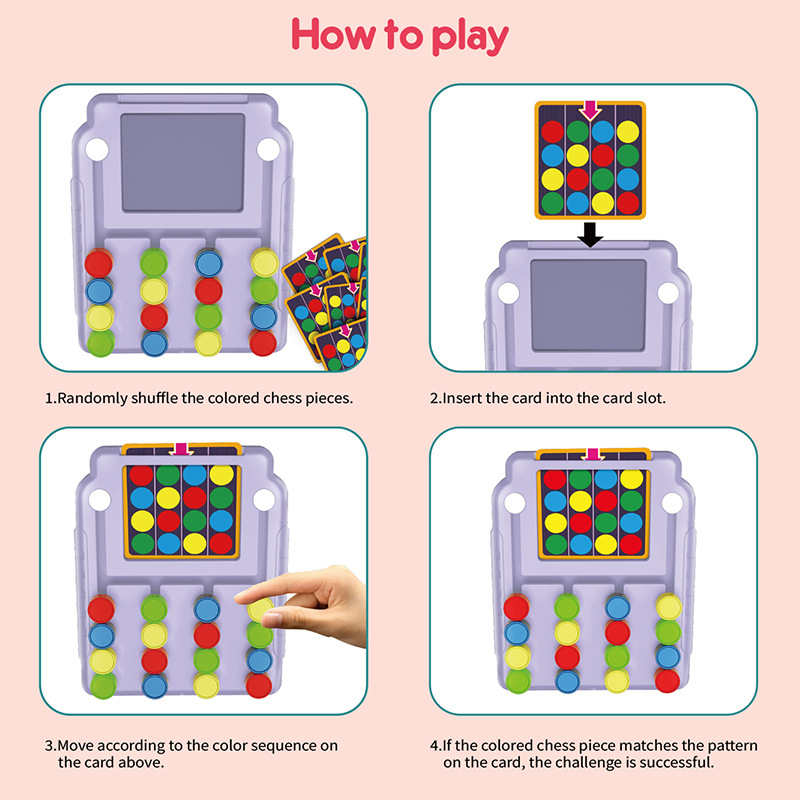 Jeu de logique Tic-Tac-Toe à q - Kids Education Material avis et prix